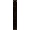 Ekena Millwork Eris Wrought Iron Bracket, (Triple center brace), Antiqued Brass 2"W x 12"D x 15"H BKTM02X12X15TERABS - alternate 6
